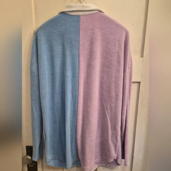 EUC Filly Flair Colorblock Fleece Shacket – Size XL - Picture 2 of 4